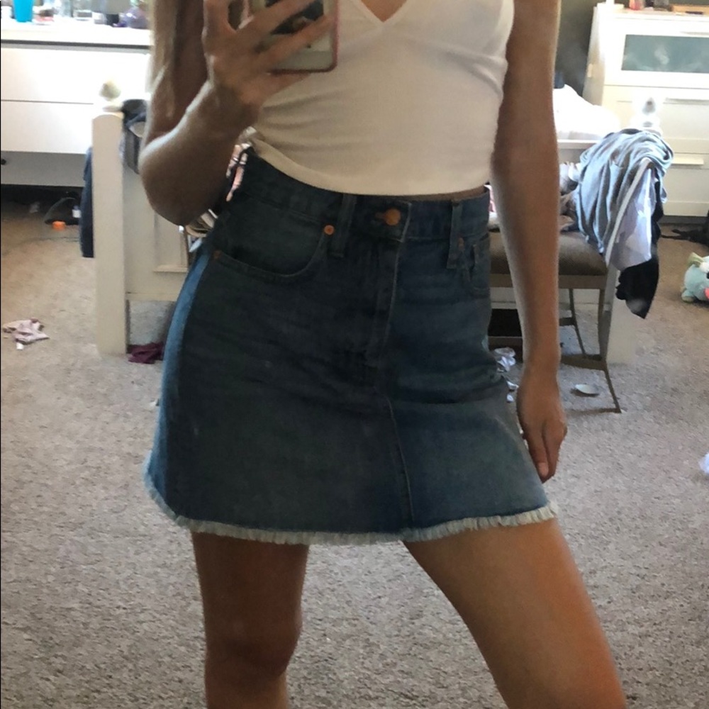 Madewell Denim Skirt